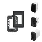 Conj. Interruptor Intermediário + Tomada 10a + Módulo Usb Conj. Interruptor Intermediário + Tomada 10a + Módulo Usb