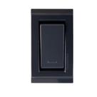 Conj. Interruptor Simples 10A Preto Liz Moveis - Tramontina