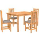 Conj Mesa Meneghetti Italia Rustica 1,20X0,80 - 72532 Conj Mesa Meneghetti Italia Rustica 1,20X0,80 - 72532