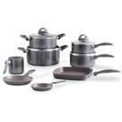 Conj panelas brinox 8 pecas smart plus cinza 4791/115