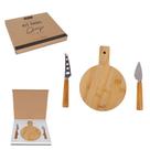 Conj Queijo Chefe Madeira 3pcs Wellmix Conj Queijo Chefe Madeira 3pcs Wellmix