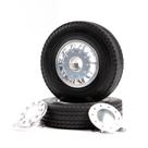 Conj. Roda/Pneu Aluminio Dianteiras Caminhao C/2 Tamiya 56512