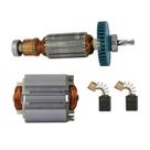 Conj Rotor 110V, Estator, Carvão P/ HP1641 Makita