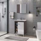 Conj Sophia 60cm C/pes Amendoa Fabribam