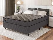 Conjugado Mônaco Casal c/ Molas Ensacadas 138x188x57 Cinza Conjugado Mônaco Casal c/ Molas Ensacadas 138x188x57 Cinza