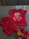 Conjuntinho shorts e camiseta