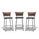 Conjunto 03 Bancos Baixos Estrutura Prata Junco Cappuccino Mesa Bistrô Bar Área Gourmet Linha Premium Itagold Conjunto 03 Bancos Baixos Estrutura Prata Junco Cappuccino Mesa Bistrô Bar Área Gourmet Linha Premium Itagold