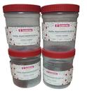 Conjunto 04 Porta Mantimentos com Rosca 800ml Sanremo - vermelho Conjunto 04 Porta Mantimentos com Rosca 800ml Sanremo - vermelho