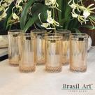 Conjunto 06 Copos Splendor Âmbar 360ml Conjunto 06 Copos Splendor Âmbar 360ml