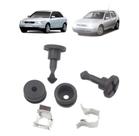 Conjunto 09 Peças Parafuso Fixação Grampo Tampa Motor Golf Audi A3 1.8 Turbo Conjunto 09 Peças Parafuso Fixação Grampo Tampa Motor Golf Audi A3 1.8 Turbo