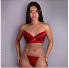 Conjunto 1/2 Taça Sensual Crisálida Tallyta