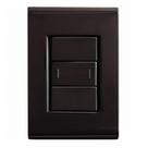Conjunto 1 Interruptor Paralelo 4x2 Grafite 57173/002 Tramontina Liz