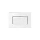 Conjunto 1 Interruptor Paralelo Sleek 1 Módulo 10A 250V Para móvel Branco