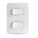 Conjunto 1 Interruptor Simples + 1 Interruptor Paralelo 10A Miluz Schneider S3B62090