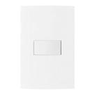 Conjunto 1 interruptor simples 10a-250v 4x2 br clean margirius - 14299