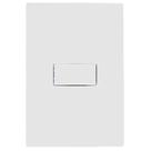 Conjunto 1 Interruptor Simples 10A 4x2 Branco i9 9417 Ilumi