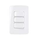 Conjunto 1 Interruptor Simples + 2 Interruptor Paralelo 4x2 B3 MarGirius