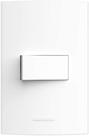 Conjunto 1 Interruptor Simples 4x2 Branco Inova Pro 85033 Alumbra