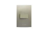 Conjunto 1 Interruptor Simples 4x2 Champagne 85436 Alumbra