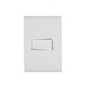 Conjunto 1 Interruptor Simples Horizontal 10A 4x2 Tramontina Liz