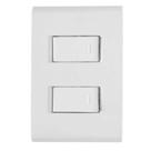 Conjunto 1 Interruptor Simples - Liz Branca - Tramontina