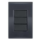 Conjunto 1 Simples + 2 Paralelos - Tramontina Liz Grafite Conjunto 1 Simples + 2 Paralelos - Tramontina Liz Grafite