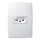 Conjunto 1 Tomada 20A 2p+T 4x2 Branca 615081 Pial Plus