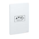 Conjunto 1 Tomada 20A 2P+T com Placa Branco Esatta Weg