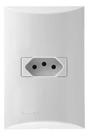 Conjunto 1 Tomada 2P+T 10a 250v 4x2 Branco Soprano