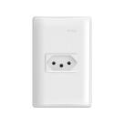 Conjunto 1 Tomada 2P + T 10A 250V Branco 19925-30 S19-Simon Conjunto 1 Tomada 2P + T 10A 250V Branco 19925-30 S19-Simon
