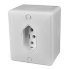 Conjunto 1 Tomada Fixa Sobrepor Bipolar 2P+T 20A 250V~ Box Ilumi - 63141 Conjunto 1 Tomada Fixa Sobrepor Bipolar 2P+T 20A 250V~ Box Ilumi - 63141