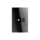 Conjunto 1 Tomada Preta Rj11 4x2 Linha Brava Soprano