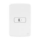 Conjunto 1 Tomada RJ11 4Fios Placa 4x2 Branco Compose Weg Conjunto 1 Tomada RJ11 4Fios Placa 4x2 Branco Compose Weg