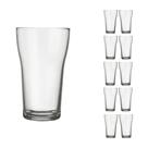 Conjunto 10 Copos Vidro 200ml Boteco Chop Transparente Nadir