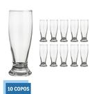 Conjunto 10 Copos Vidro 300ml Munich Chop Transparente Nadir Conjunto 10 Copos Vidro 300ml Munich Chop Transparente Nadir