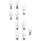 Conjunto 10 Lâmpada Led Taschibra Tkl60 9w 6500k Luz Branca
