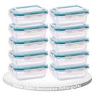 Conjunto 10 Potes de Vidro 1040ml Marmita Hermetica