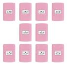 Conjunto 10 Tomadas 2P+T 10A 250V Modular com Placa e Suporte Rosa Pluzie Conjunto 10 Tomadas 2P+T 10A 250V Modular com Placa e Suporte Rosa Pluzie