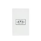 Conjunto 10x Tomada 10A +2x Interruptores 1 Tecla Simples Branco Infiniti MarGirius Conjunto 10x Tomada 10A +2x Interruptores 1 Tecla Simples Branco Infiniti MarGirius