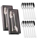 Conjunto 12 Colheres para Chá Sobremesa Berna 14cm Aço Inox Wolff
