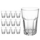 Conjunto 12 Copos de Vidro 350ML ideal para Suco e Vitamina