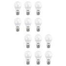 Conjunto 12 Lâmpada Led Taschibra Tkl60 9w 6500k Luz Branca