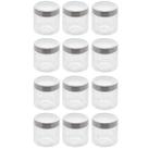 Conjunto 12 Potes de Vidro com Tampa Inox 870ml cada Lyor Sydney Biscoito Condimento