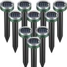 Conjunto 12 Repelentes Solar Para Escorpião Cobra