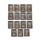 Conjunto 15 Quadros Via Sacra 20 x 15cm