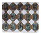 Conjunto 15 Quadros Via Sacra Jesus Páscoa 45cm X 35cm