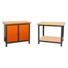 Conjunto 2 Bancadas de Ferramentas Profissional Fechada 110cm Presto