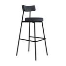Conjunto 2 Banquetas Altas Stout Corriente Est.Preta
