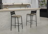 Conjunto 2 Banquetas Titanium Preto