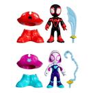 Conjunto 2 Bonecos 7,6 cm Spidey e Amigos Sortido Hasbro G0662